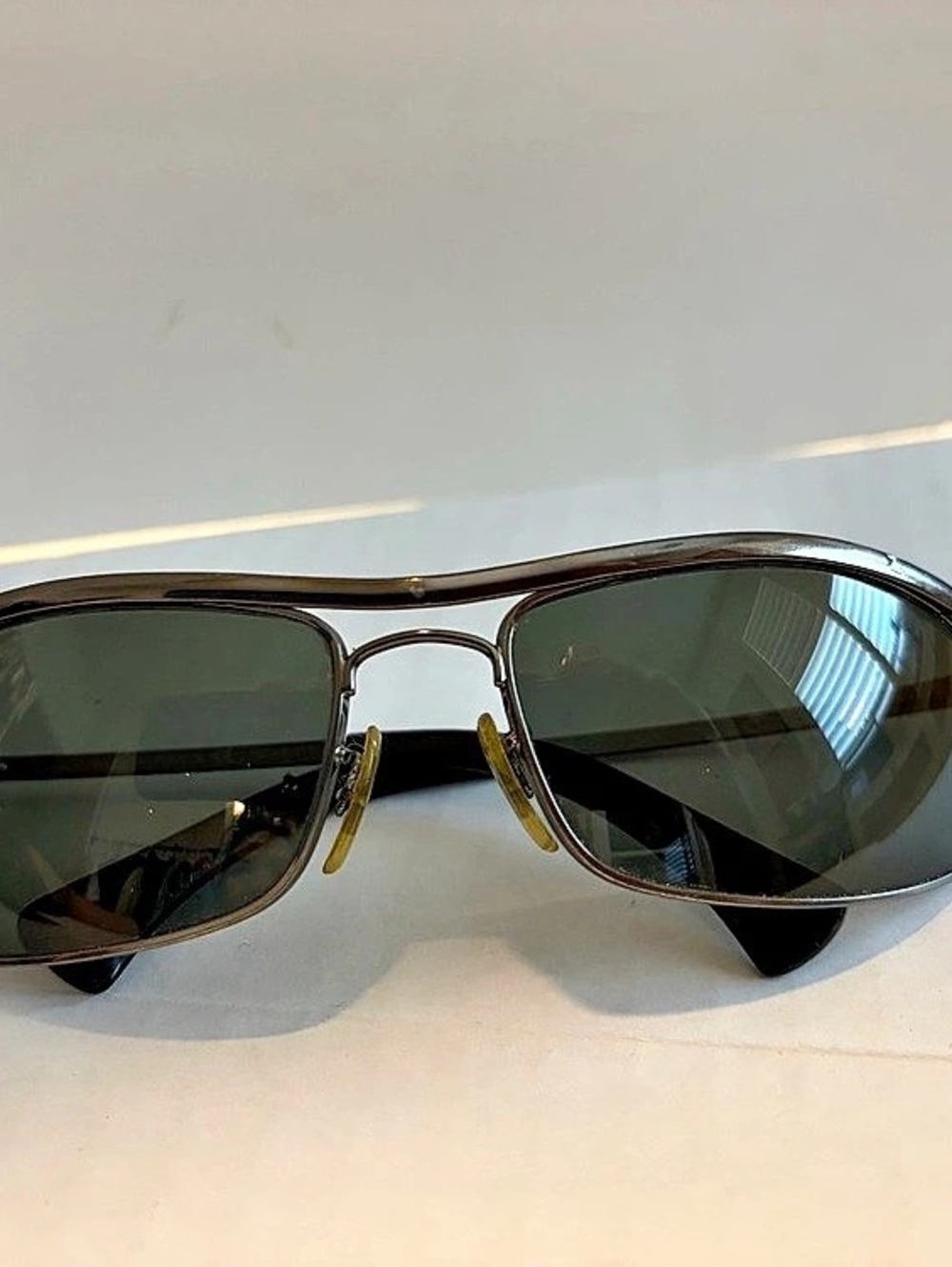 Ray-Ban RB3339 Olympian Sunglasses Black & Green